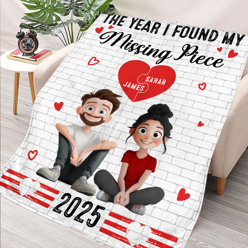 Missing Piece Blanket - Personalized Blanket