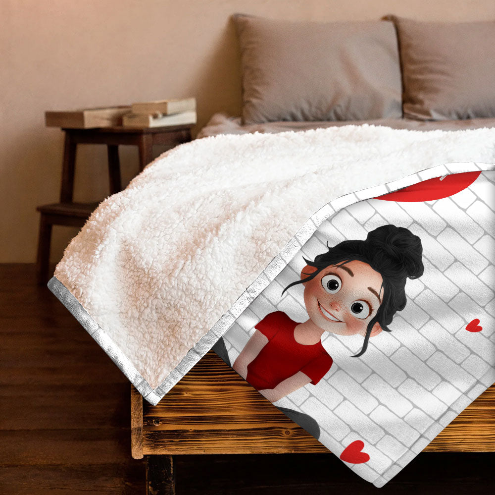 Missing Piece Blanket - Personalized Blanket