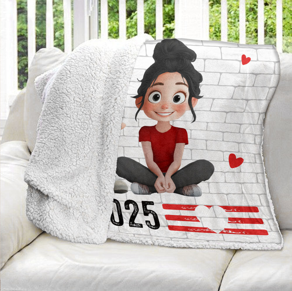 Missing Piece Blanket - Personalized Blanket