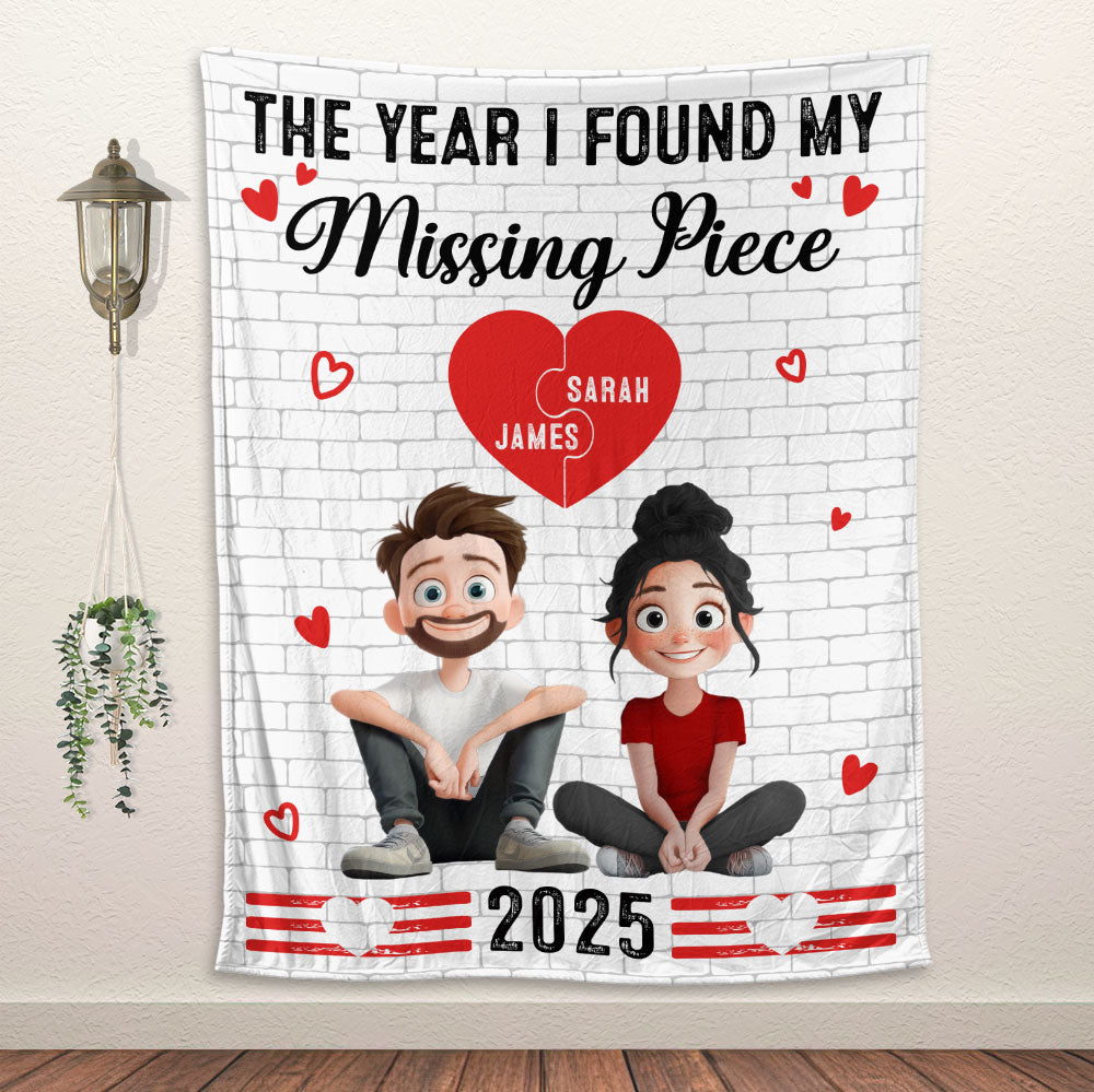Missing Piece Blanket - Personalized Blanket