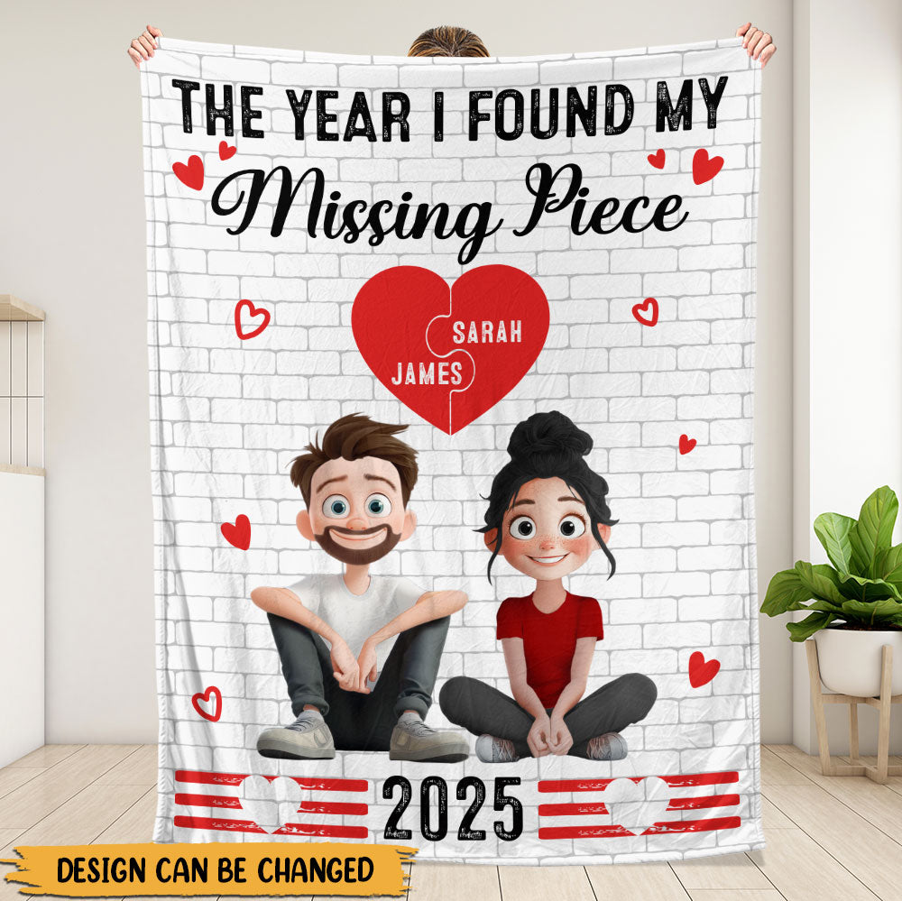Missing Piece Blanket - Personalized Blanket