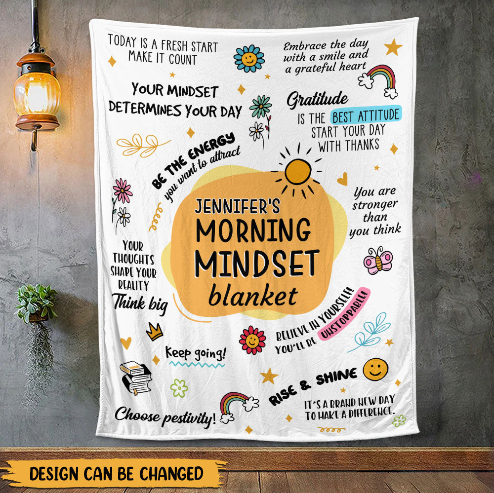 Mindset Blanket - Personalized Blanket