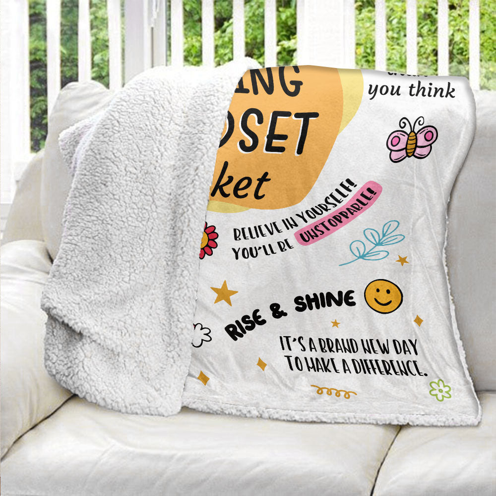 Mindset Blanket - Personalized Blanket