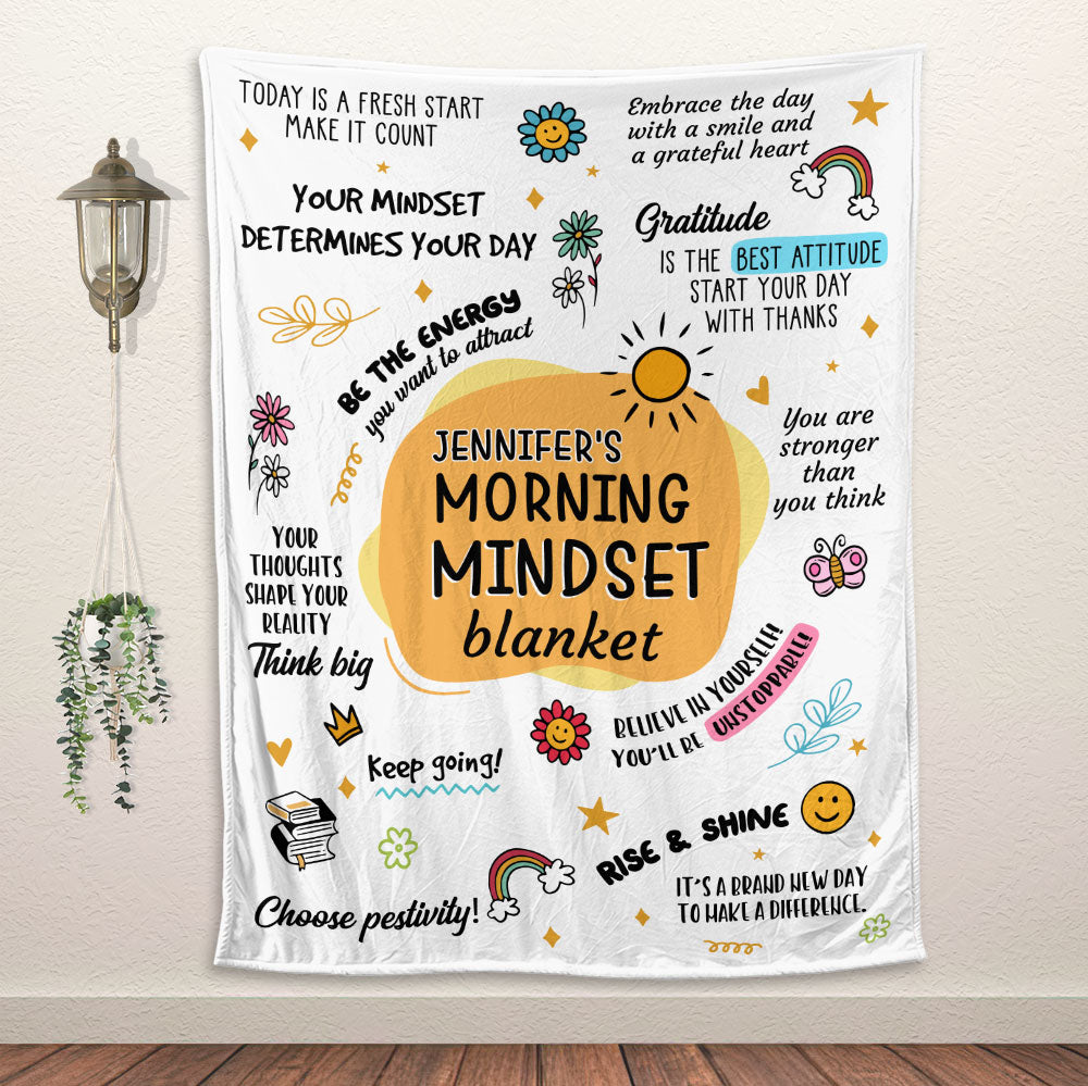 Mindset Blanket - Personalized Blanket