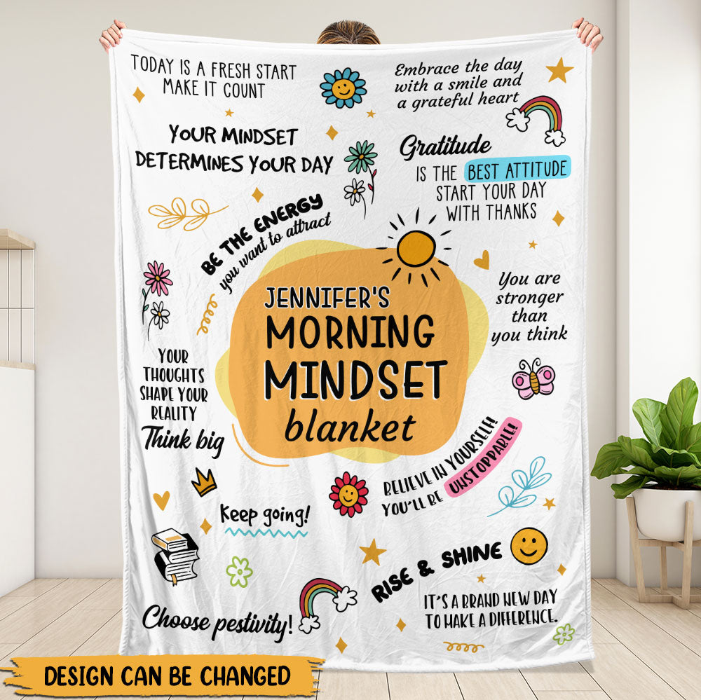 Mindset Blanket - Personalized Blanket