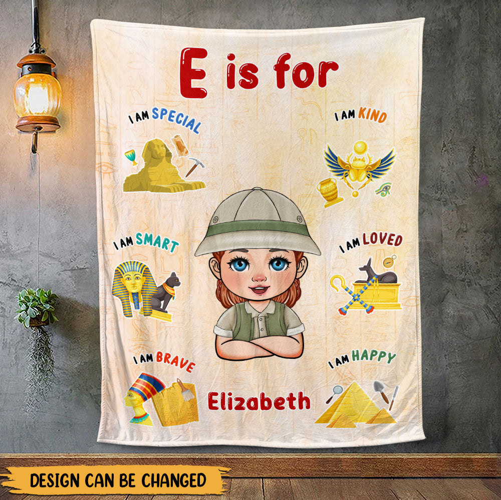 Kid's Dream Job Blanket - Personalized Blanket
