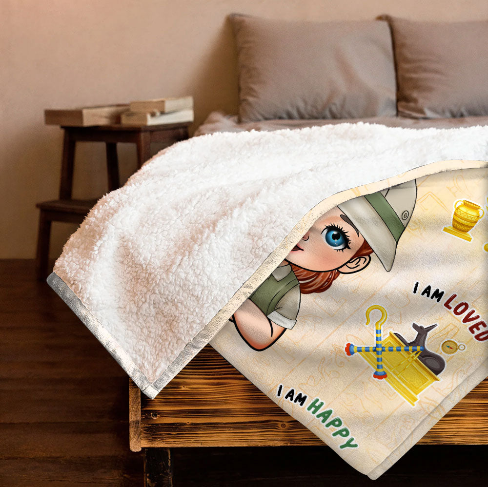 Kid's Dream Job Blanket - Personalized Blanket