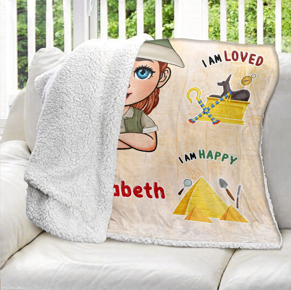 Kid's Dream Job Blanket - Personalized Blanket