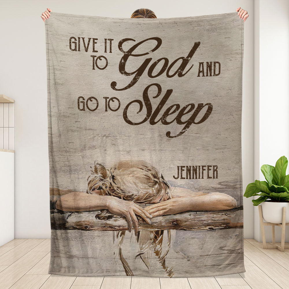 Give It To God Blanket - Personalized Blanket