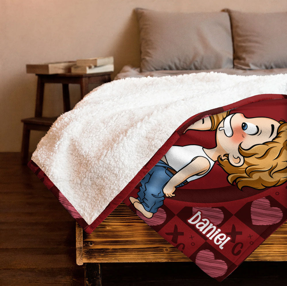 I Love You Blanket - Personalized Blanket