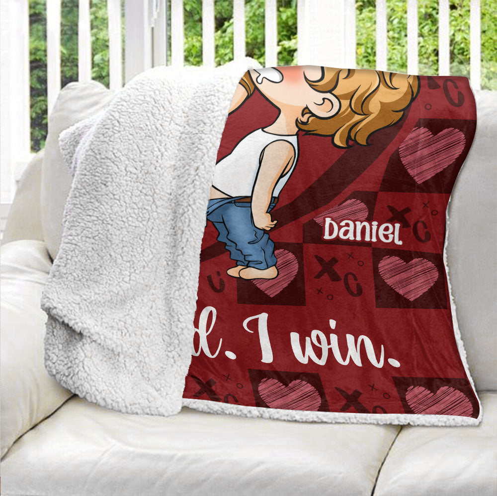 I Love You Blanket - Personalized Blanket