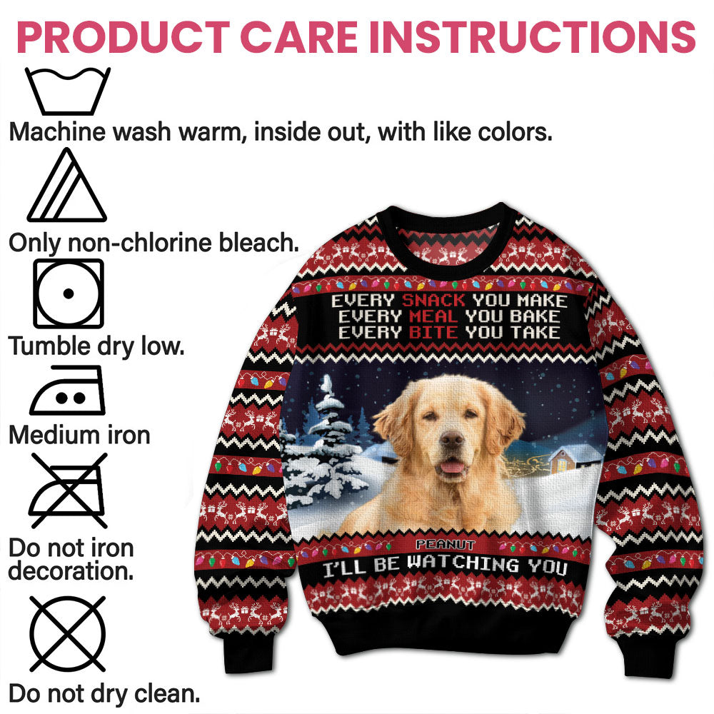 I'll Be Watching You - Personalized Ugly Sweater