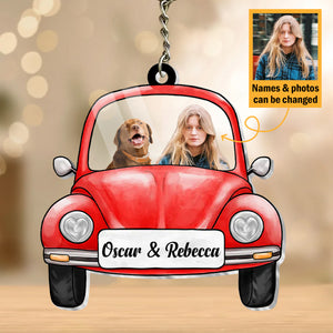 Photo Car - Personalized Acrylic Keychain - Best Gift For Pet Lovers - Giftago