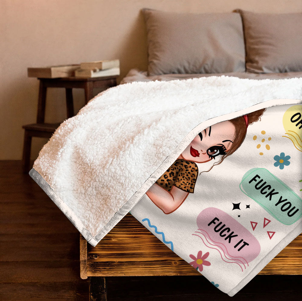 Vocabulary Blanket - Personalized Blanket