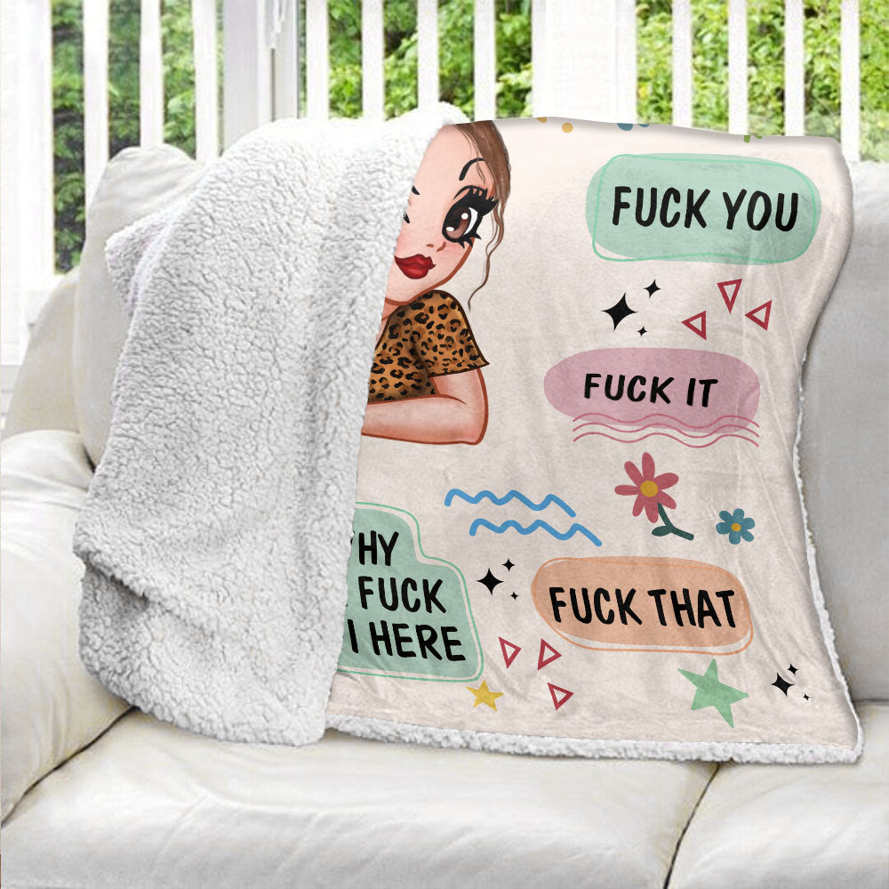 Vocabulary Blanket - Personalized Blanket