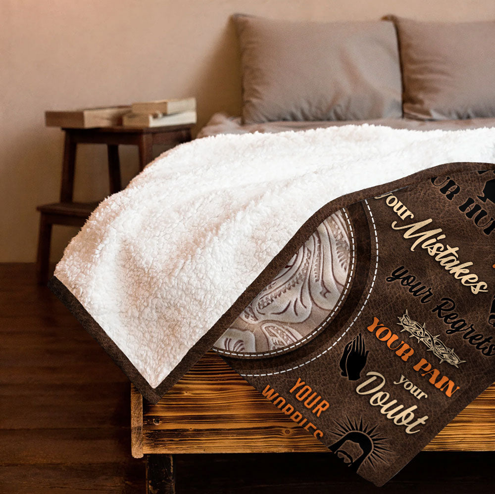 God Is So Much Bigger Than Blanket - Personalized Blanket