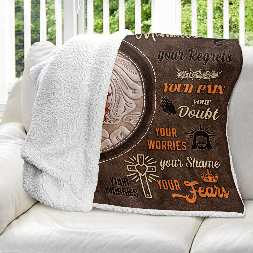 God Is So Much Bigger Than Blanket - Personalized Blanket