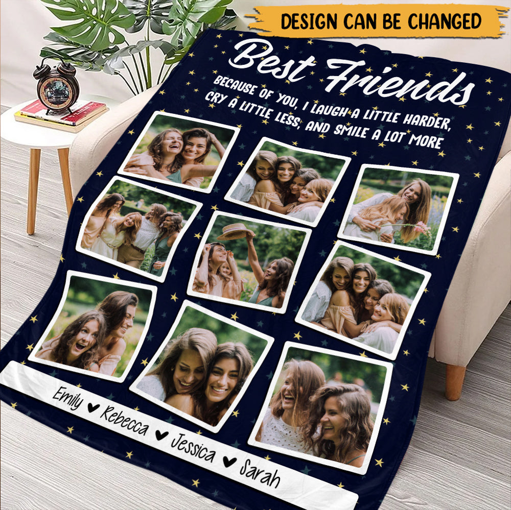 This Is Us, We Are Best Friends - Personalized Blanket - Giftago
