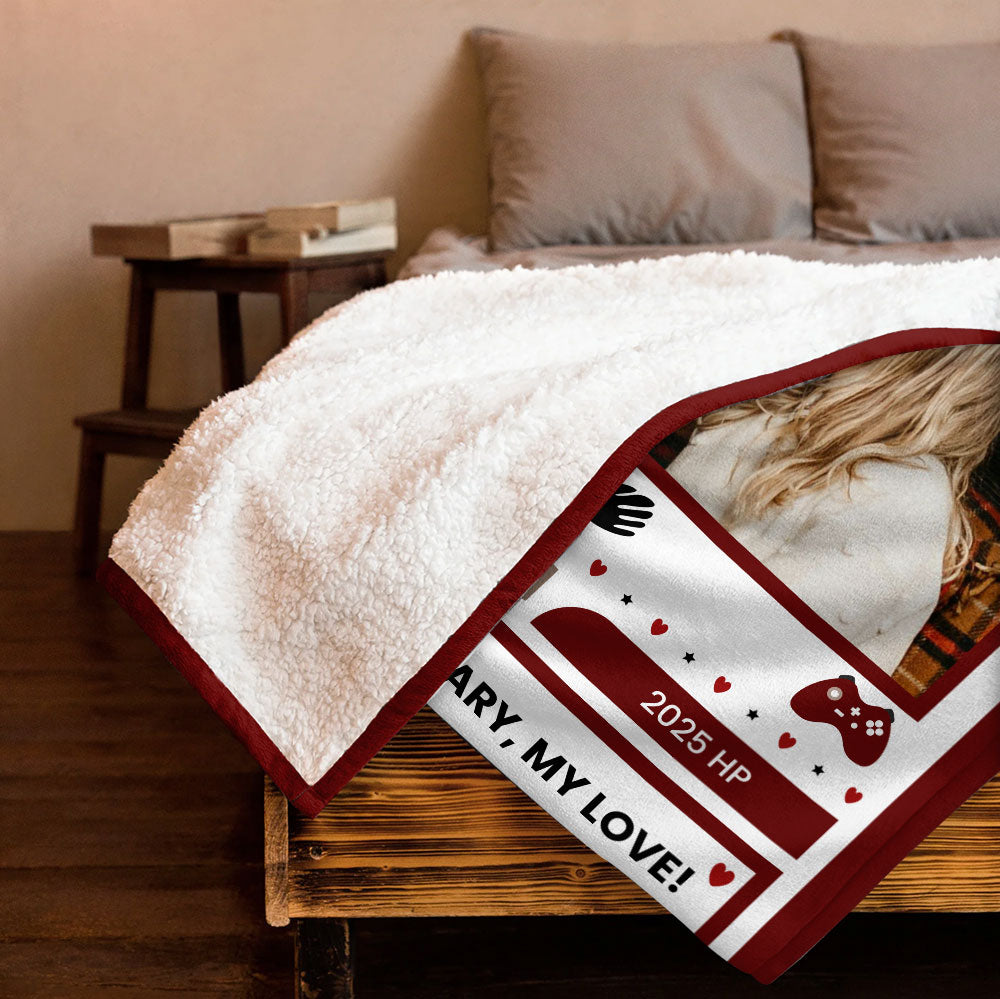 Couple Photo Blanket - Personalized Blanket