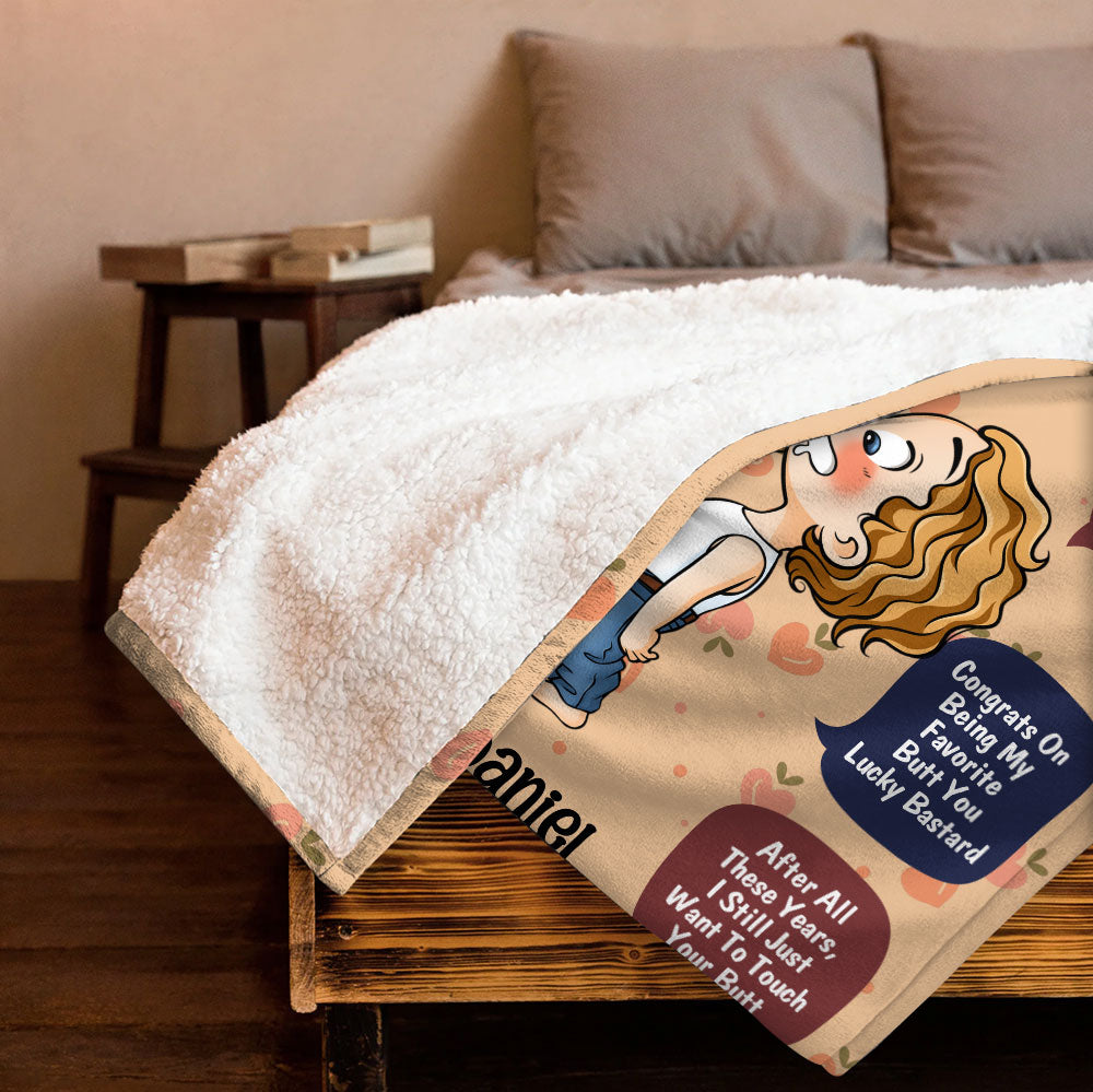To My Love Blanket - Personalized Blanket