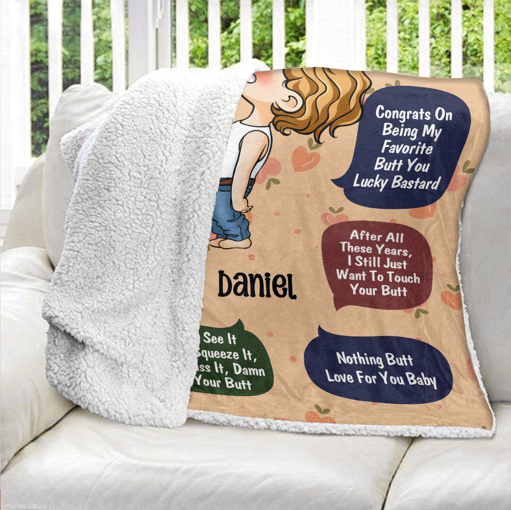 To My Love Blanket - Personalized Blanket