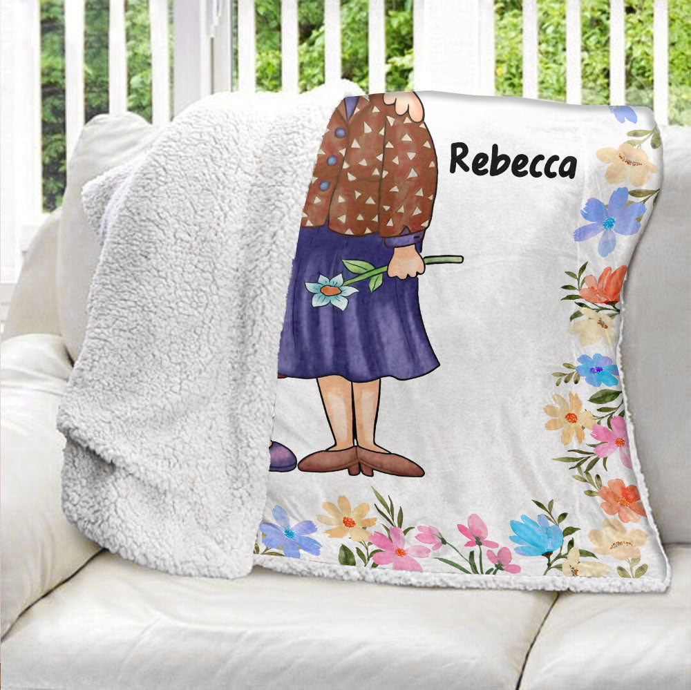 To My Old Friend Blanket - Personalized Blanket