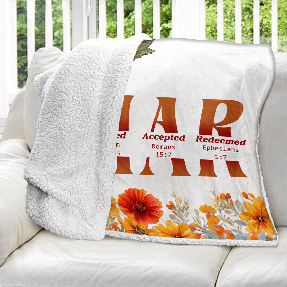 God Says Blanket - Personalized Blanket