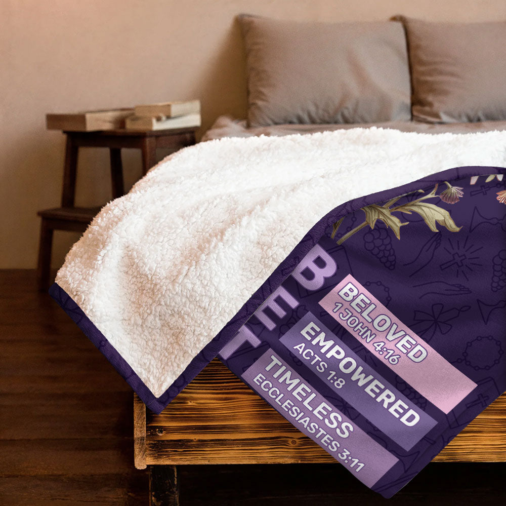 What God Says About You Blanket - Personalized Blanket