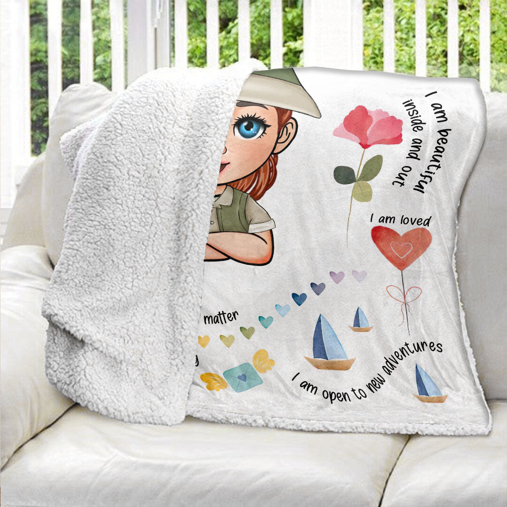 Motivation Blanket - Personalized Blanket