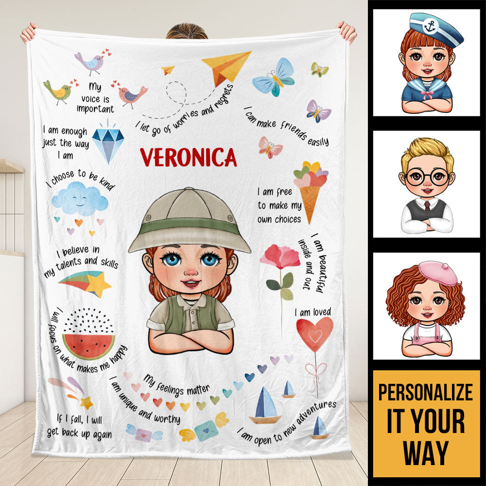 Motivation Blanket - Personalized Blanket