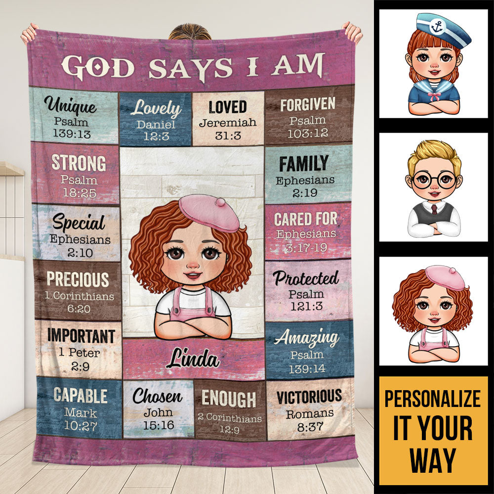 Dream Job Blanket - Personalized Blanket