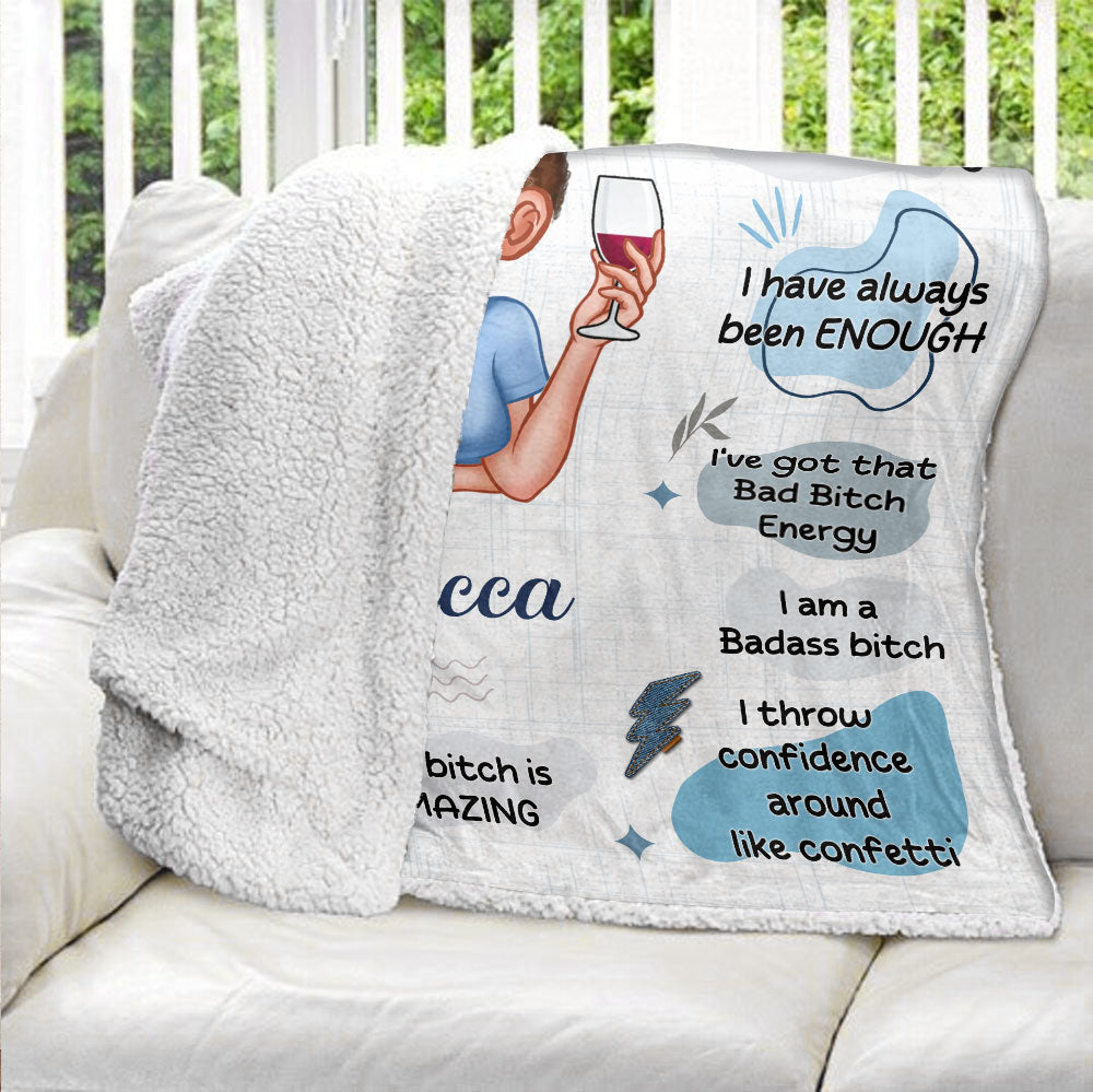 Bad Bitch Blanket - Personalized Blanket
