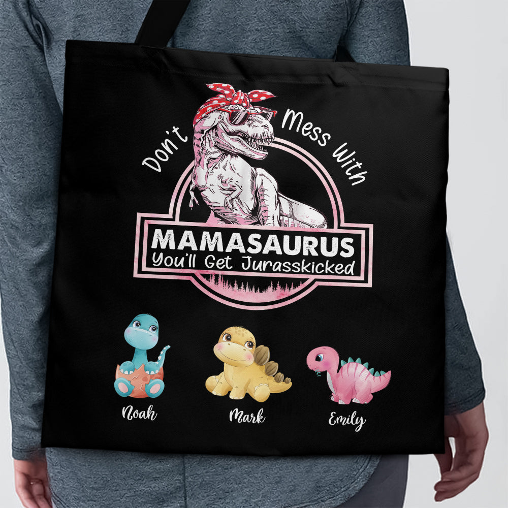 Mamasaurus - Personalized Tote Bag