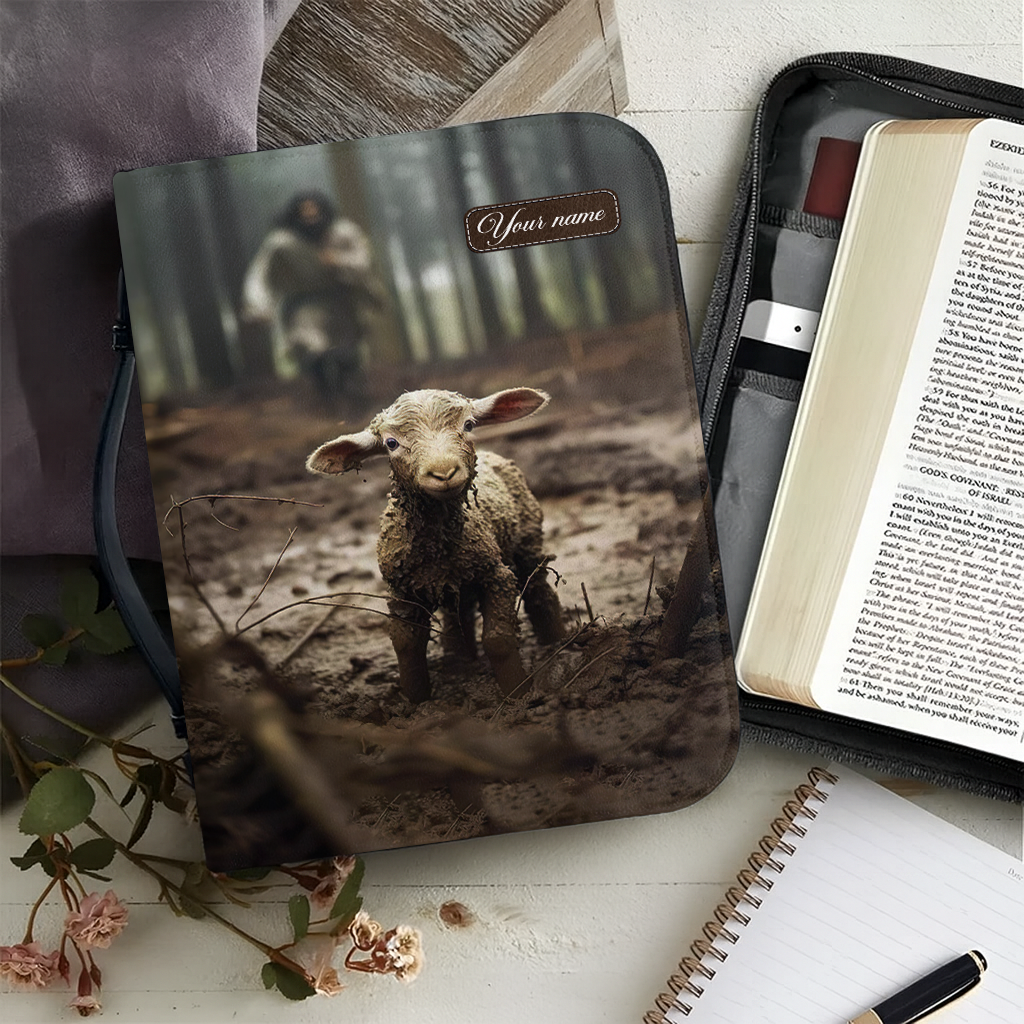 The Good Shepherd - Leather Bible Cover