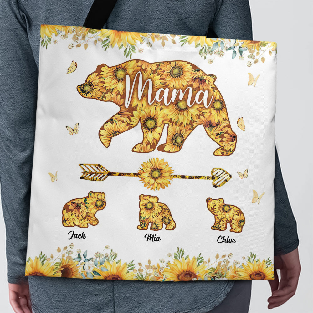 Mama Bear - Personalized Tote Bag