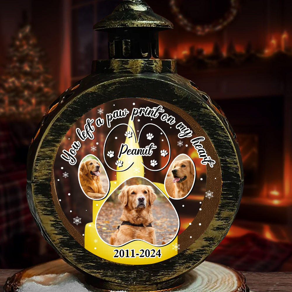 Pet Memorial - Personalized Candlelight Lantern Ornament