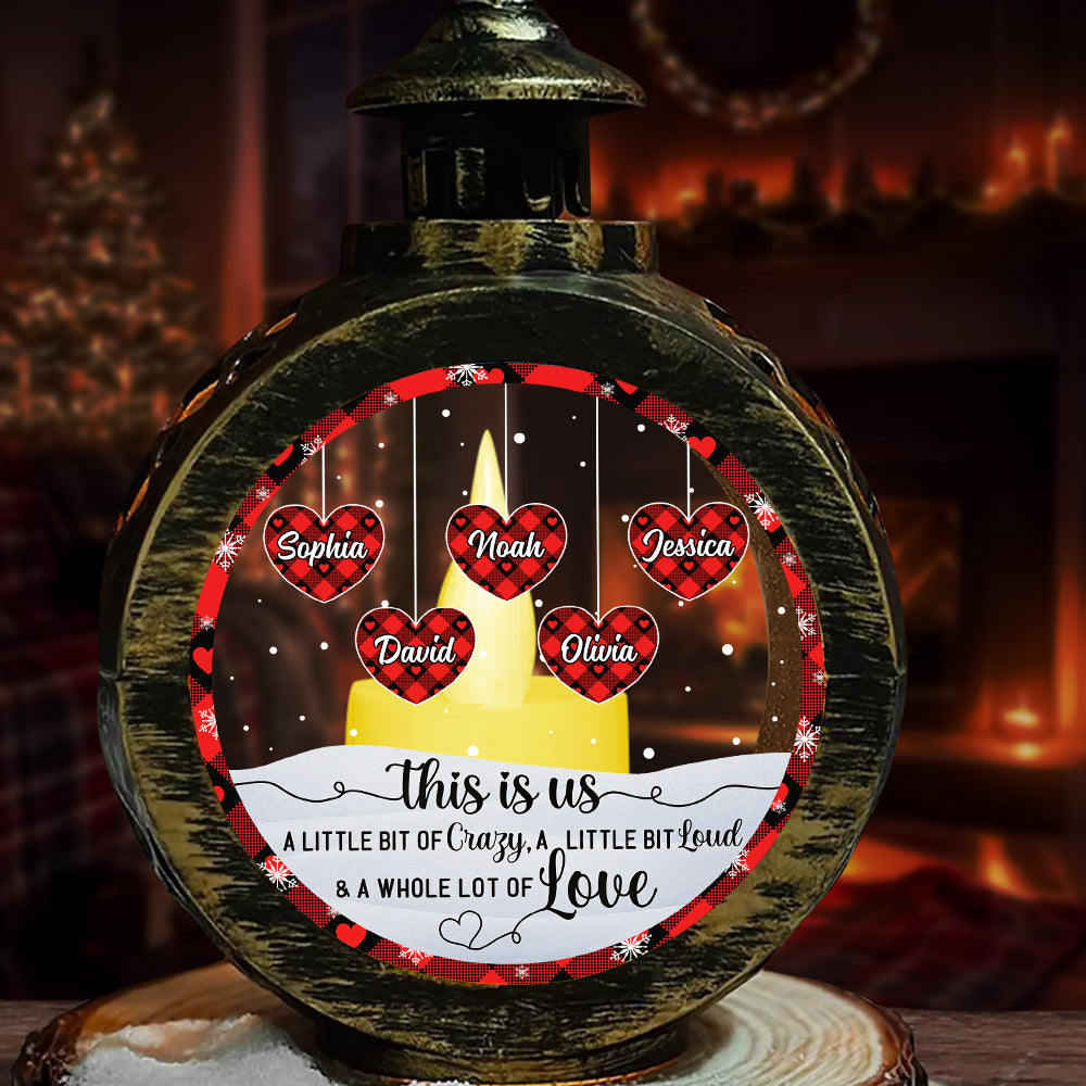 This Is Us - Personalized Candlelight Lantern Ornament