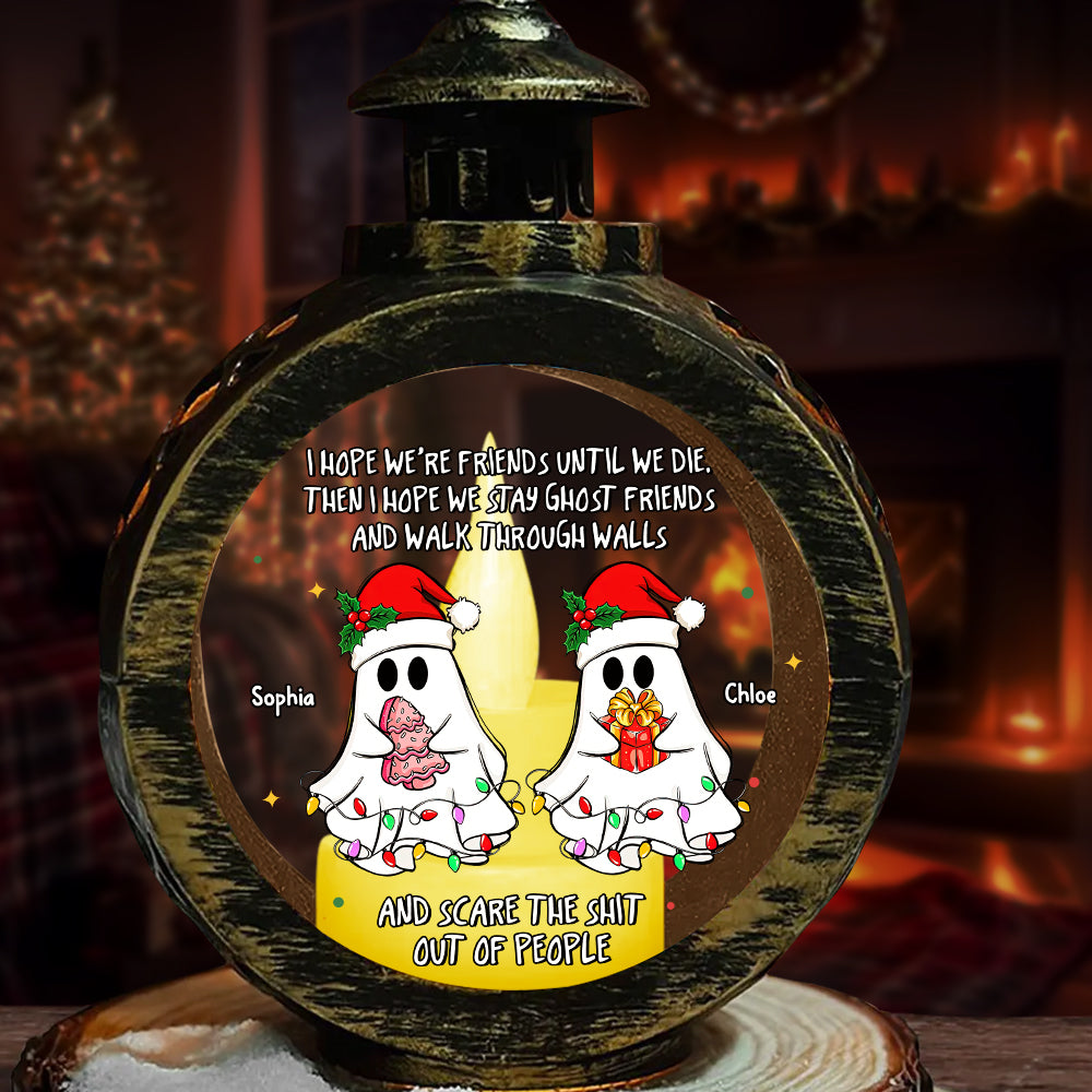 Ghost Friends - Personalized Candlelight Lantern Ornament