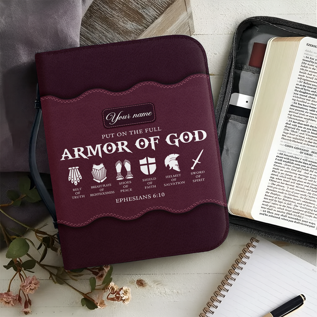 Armor Of God - Leather Bible Cover