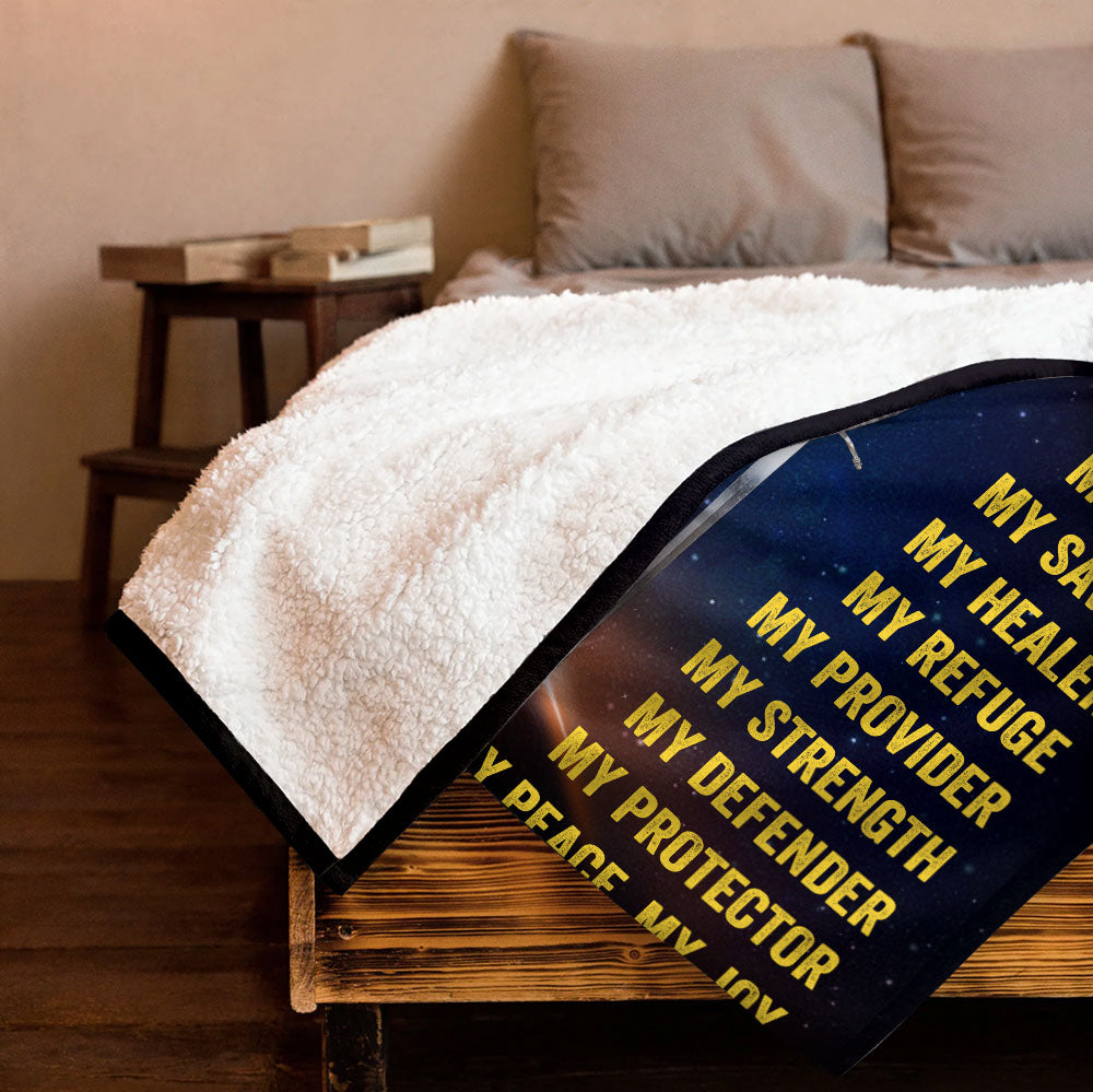 Jesus Is My God My Everything Blanket, Jesus Lover Gift