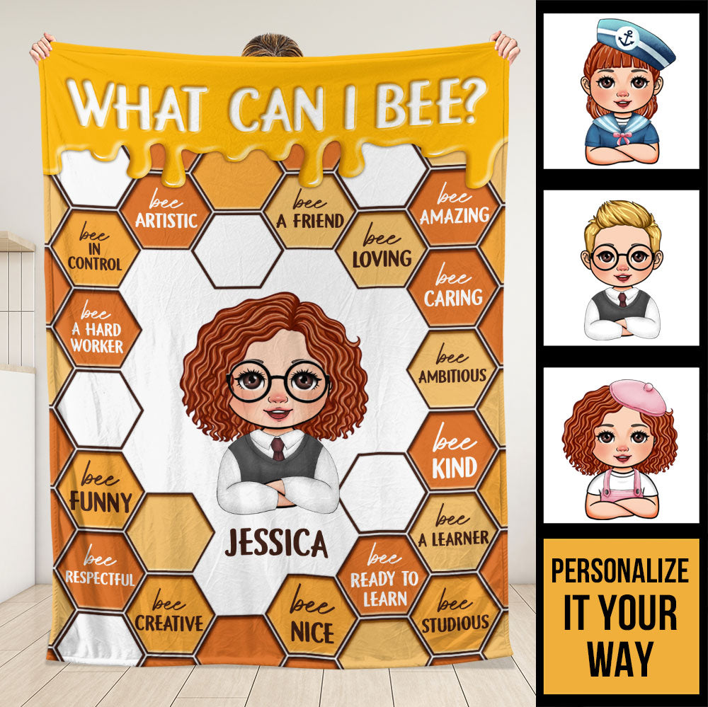 Kid Motivation - Personalized Blanket