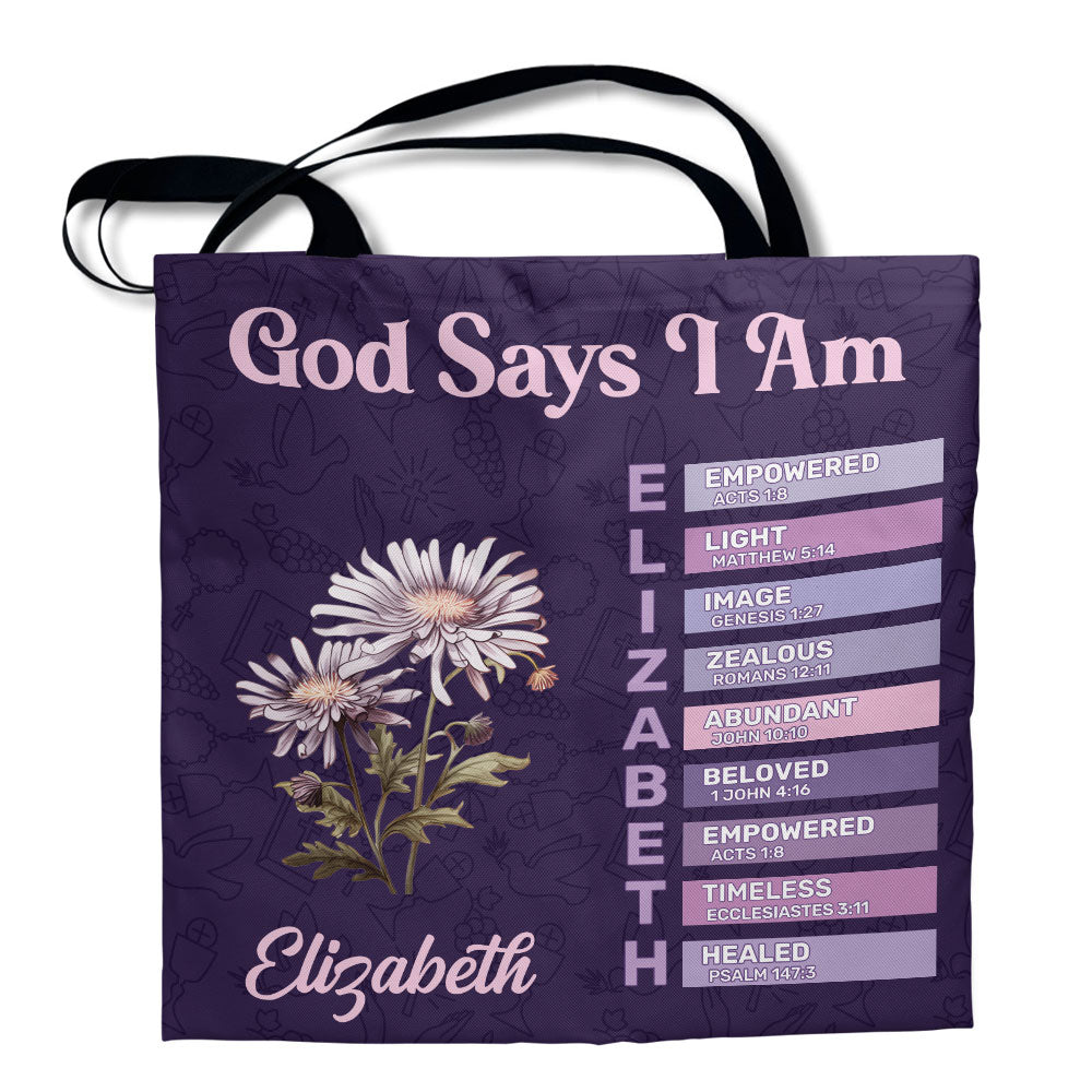 God Says Tote Bag