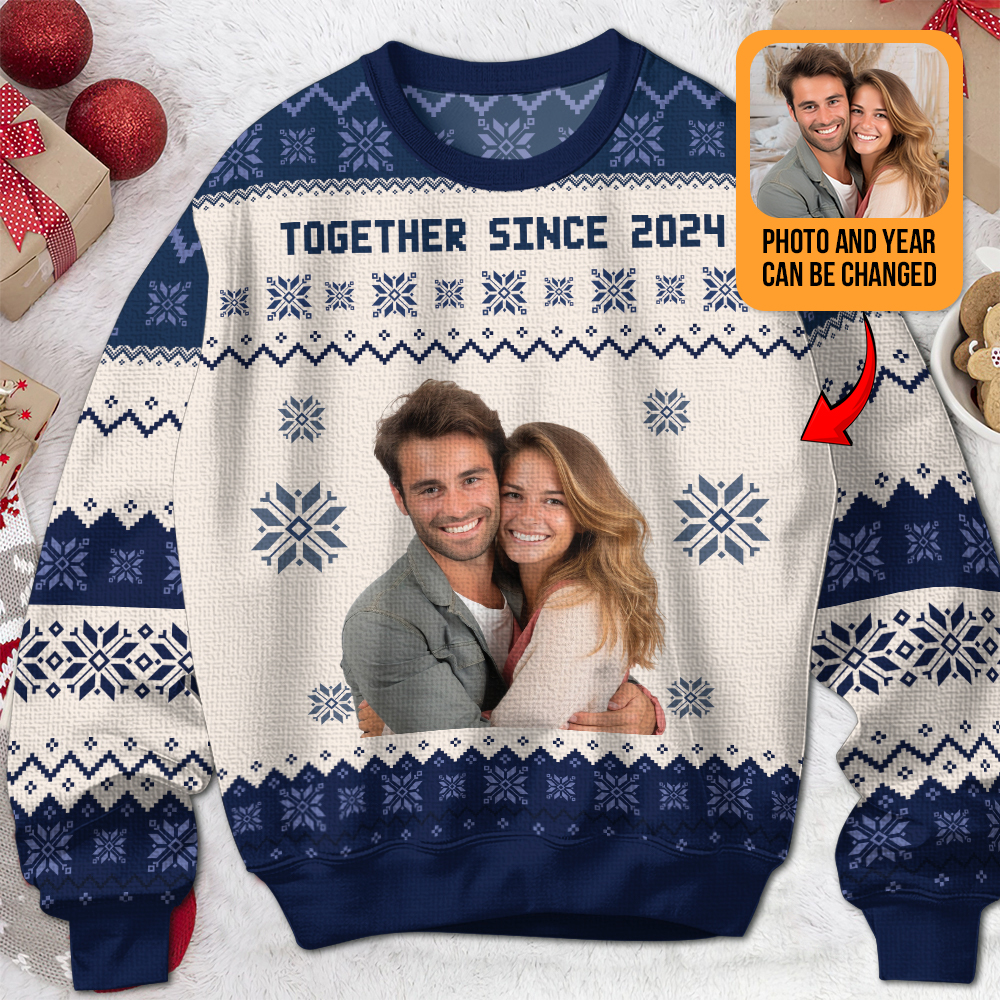 Together Since - Personalized Ugly Sweater