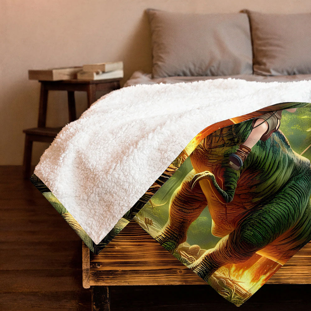 Dinos Blanket - Personalized Blanket