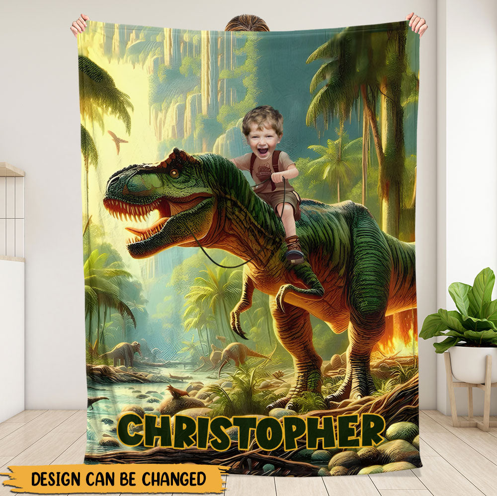 Dinos Blanket - Personalized Blanket