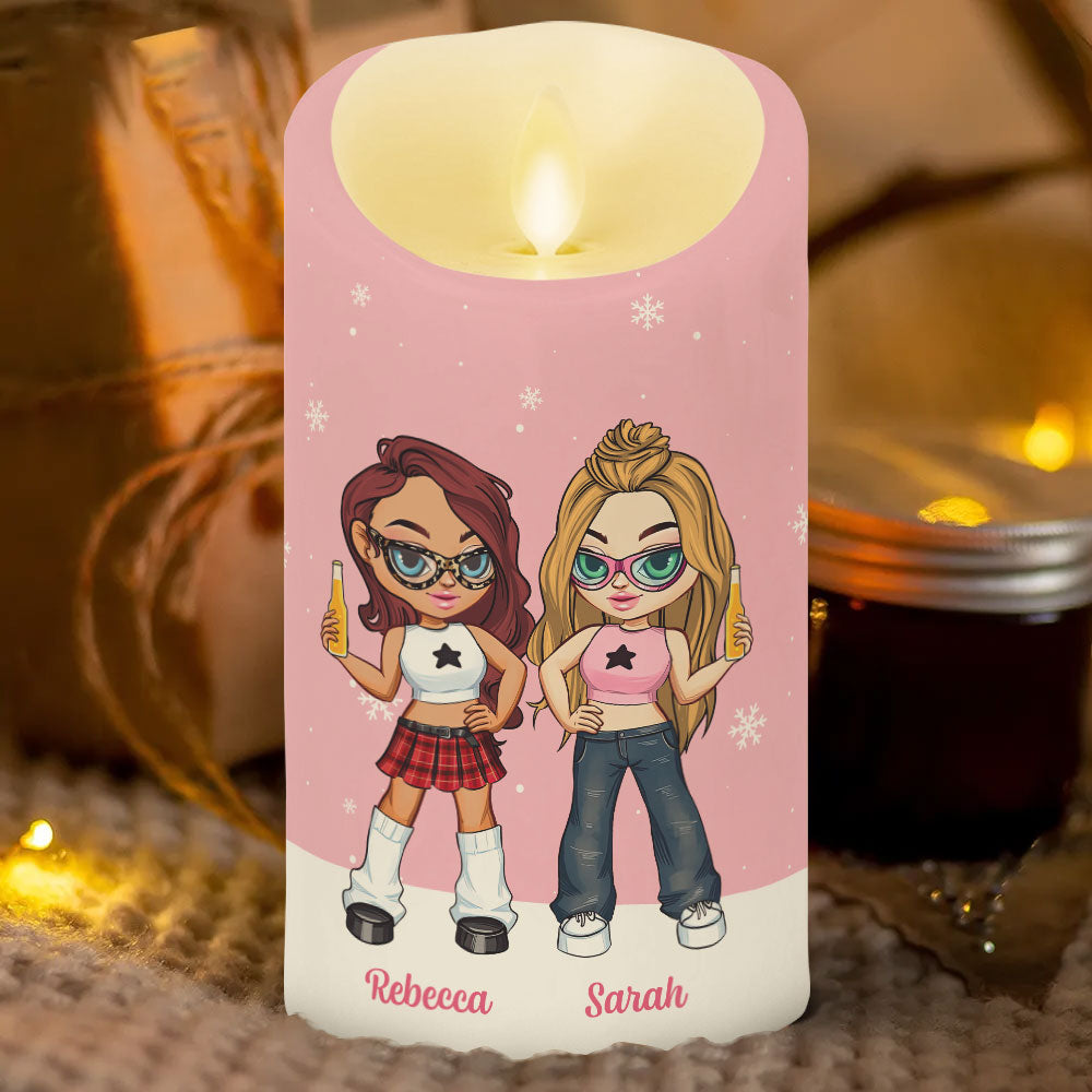 Friendship - Personalized LED Candle