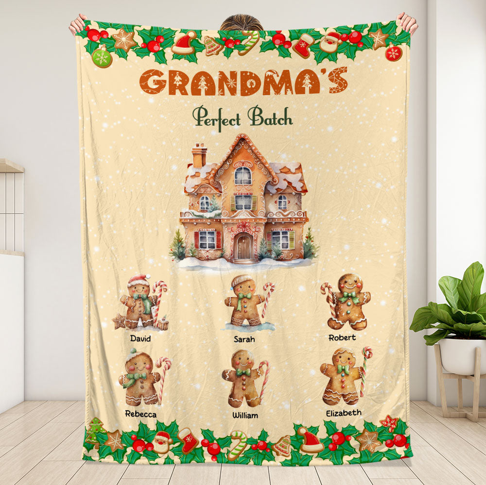 Grandma's Batch Blanket - Personalized Blanket