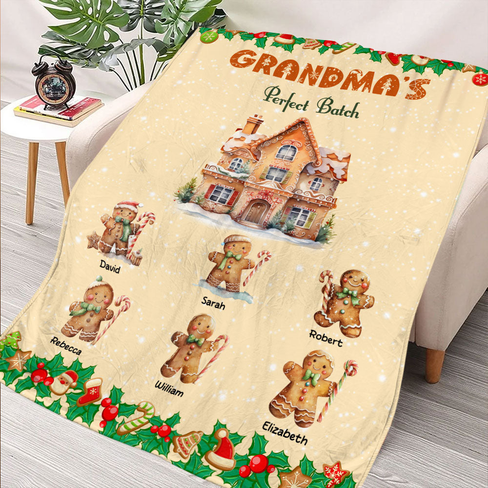 Grandma's Batch Blanket - Personalized Blanket