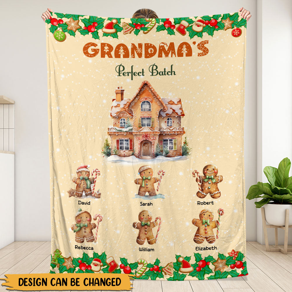 Grandma's Batch Blanket - Personalized Blanket