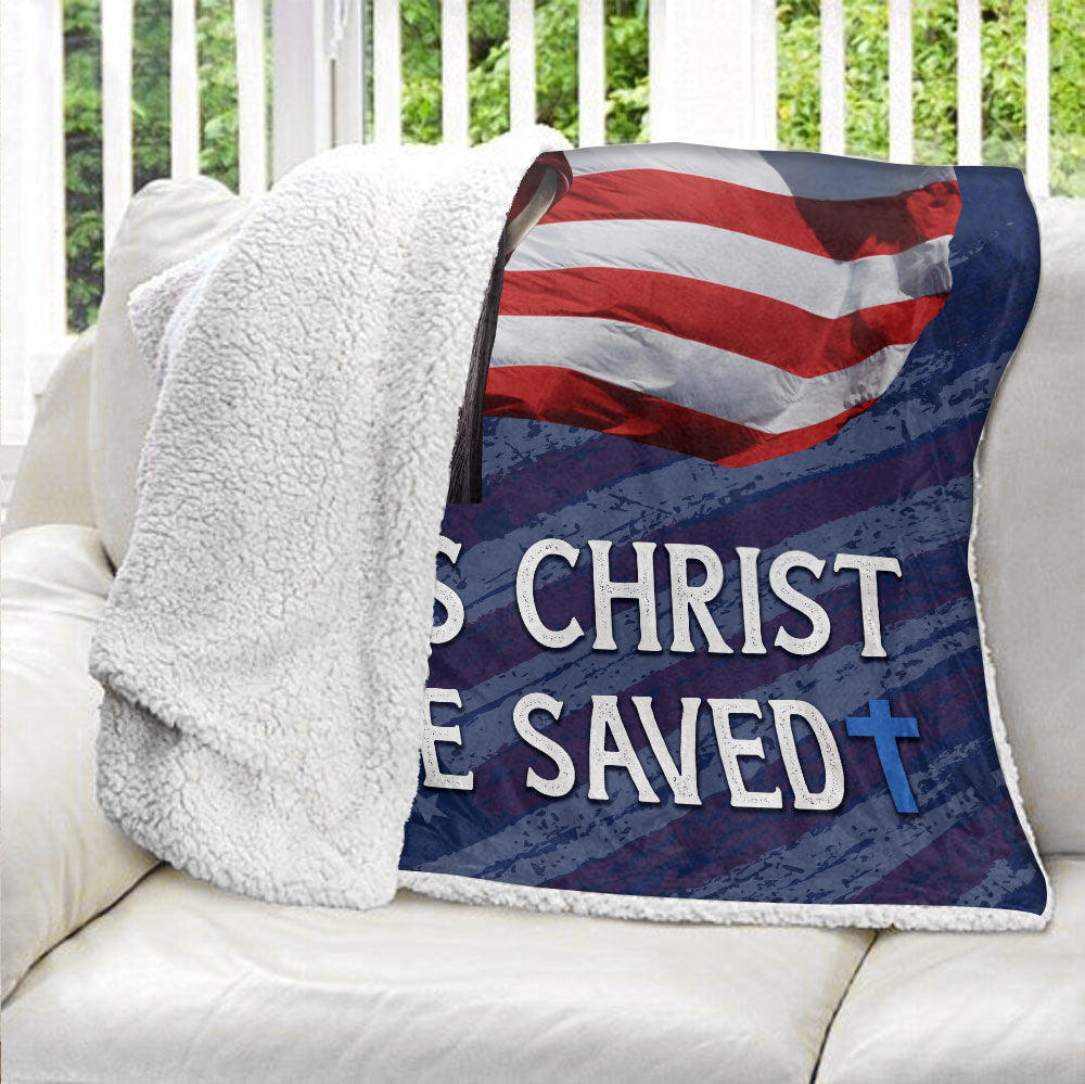 In God We Trust Blanket, Gift For Jesus Lover